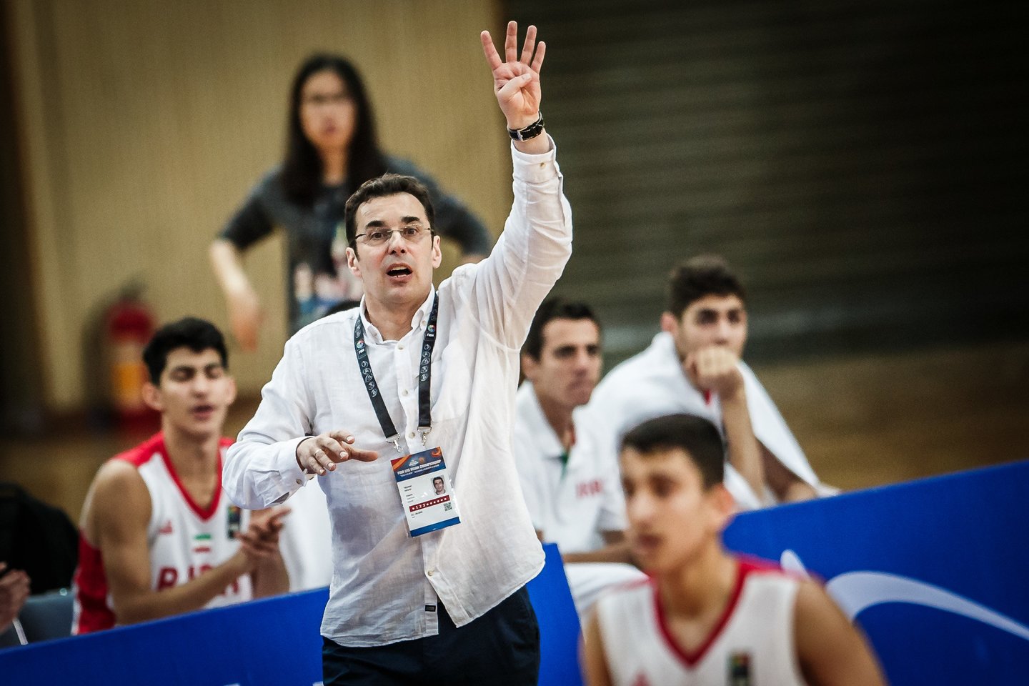 Serbijos jaunimo rinktinių treneris Nenadas Truničius.<br>FIBA nuotr.