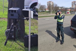 Daugiau kaip 200 vairuotojų gaus laiškus iš policijos: trečiadienį buvo organizuotas specialus reidas