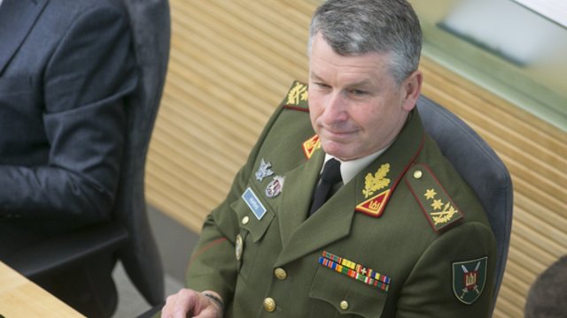 Lietuvos kariuomenės vadas: Rusijos pajėgų telkimas kelia nerimą, bet ne tiesioginę grėsmę