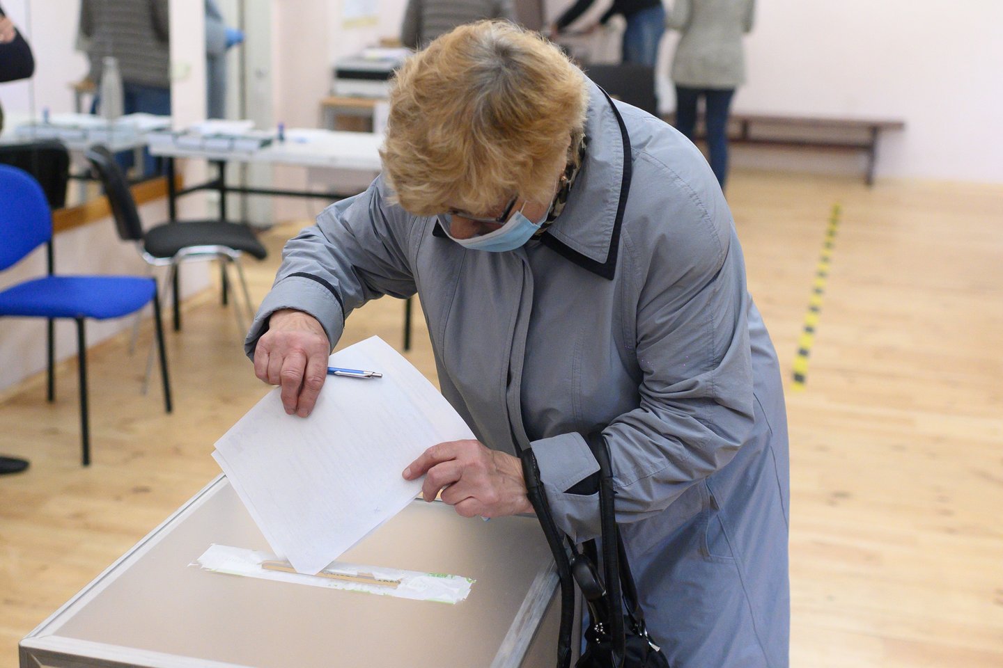 Radviliškio mero rinkimuose balsavo tik 1,57 proc. rinkėjų.<br>V.Skaraičio nuotr.