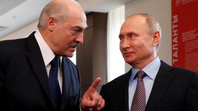 A. Lukašenkos vizitas Rusijoje: Kremlius įtemptu metu demonstruoja draugystę