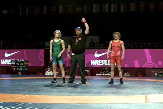 Lenkijoje vykstančiame Europos imtynių čempionate mūsų merginoms nepavyko iškovoti pergalių