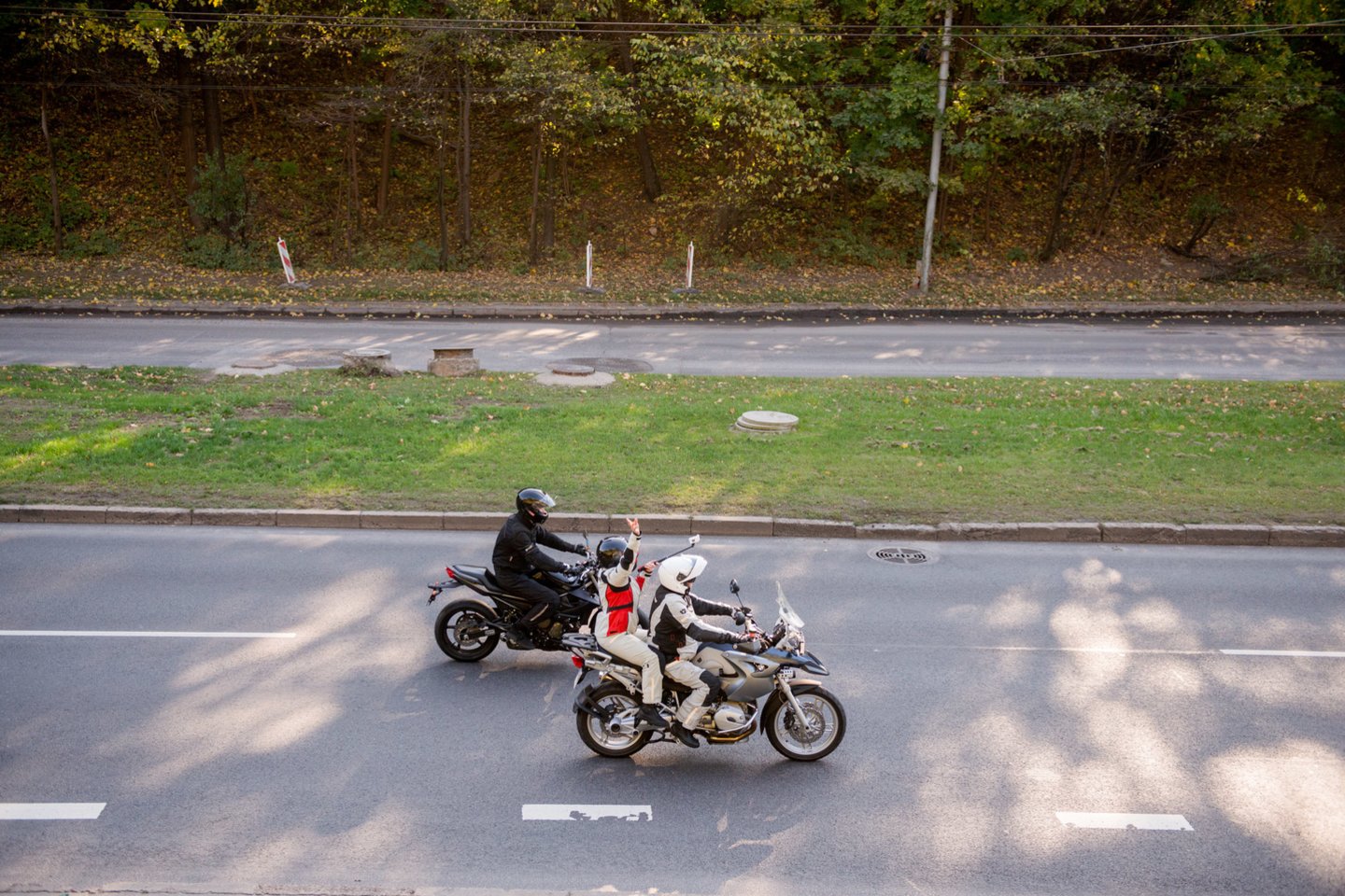 Ar motociklas yra tik žaislas, ar kasdienė transporto priemonė?<br>J.Stacevičiaus nuotr.
