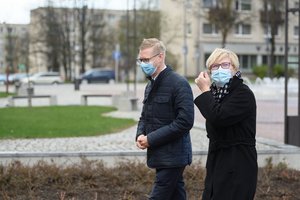 I. Šimonytė: sprendimas dėl 5–11 klasių moksleivių grįžimo į mokyklas – kitą savaitę