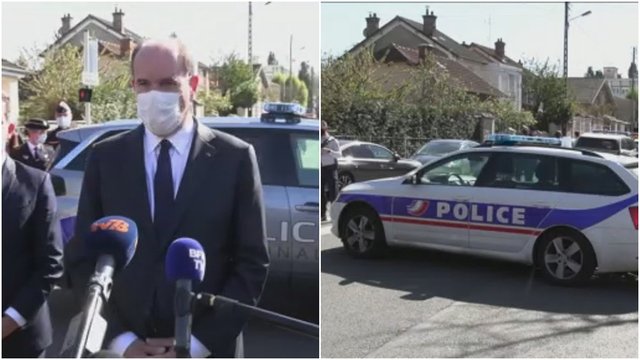 Žiaurus išpuolis sudrebino Paryžių: peiliu ginkluotas tunisietis nužudė policijos nuovados administratorę