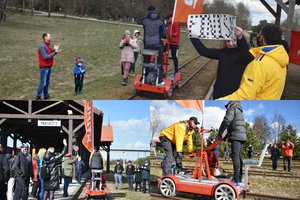 Lietuviai pasiekė pasaulio rekordą: rankine drezina 69 kilometrus nuvažiavo per mažiau nei 6 valandas