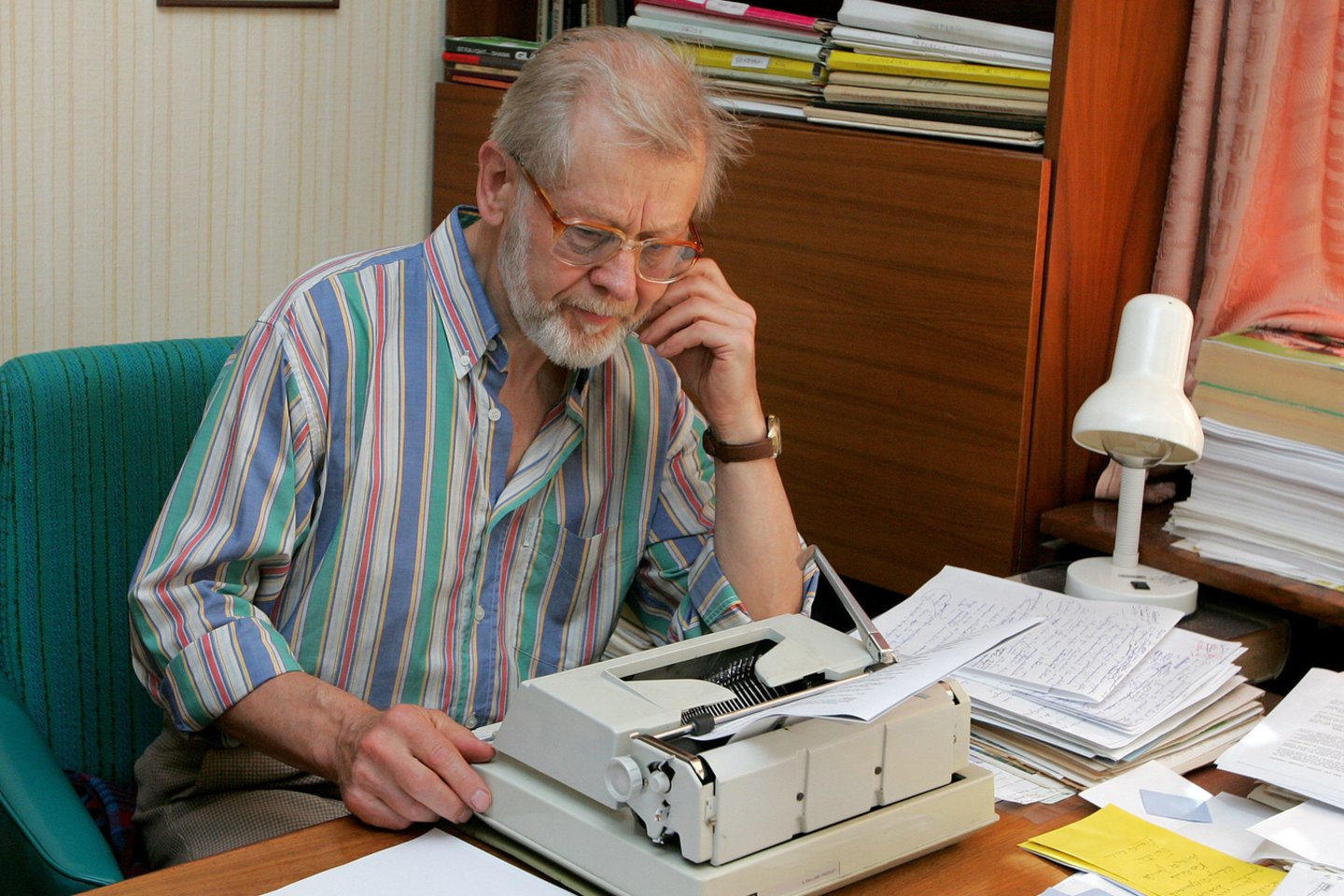 Rašytojas Vytautas Bubnys<br>R.Jurgaičio nuotr.
