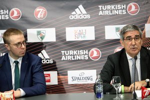 Įtampa Eurolygoje: septynetui su „Žalgiriu“ – Ispanijos klubų pirštinė dėl J. Bertomeu ateities