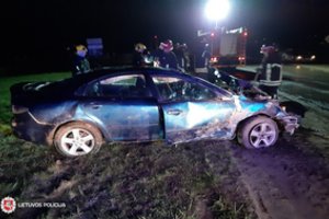 Savaitgalio avarijose sužeisti 26 žmonės