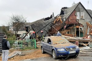 Nelaimė Radviliškyje: gyvenamajame name įvyko sprogimas, nukentėjęs vyras – reanimacijoje