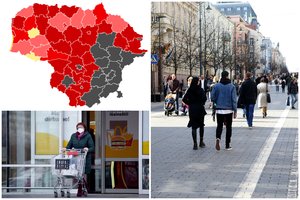 COVID-19 situacija: skelbia savivaldybes, kuriose viruso siautėjimas niekaip neslopsta