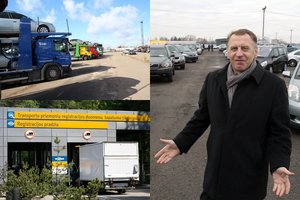 Kauno automobilių turgaus vadovas: su tokiais suvaržymais atrodome kaip Baltarusija, o ne Europos Sąjunga