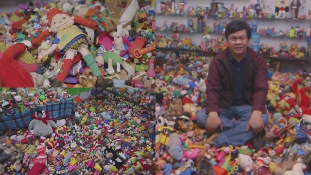 Neįprasta kolekcija: filipinietis jau beveik penkiasdešimt metų renka žaislus iš greito maisto restoranų