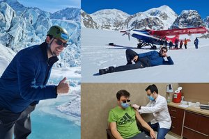 Negavo Lietuvoje, gavo Aliaskoje: „Pravalturo“ direktorius V. Mikaitis pasiskiepijo „Johnson & Johnson“ vakcina