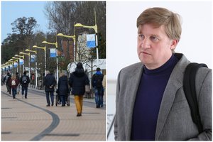 Po koronaviruso atvejų šuolio pasakė, kas turėtų nutikti, kad Lietuva grįžtų prie griežto karantino