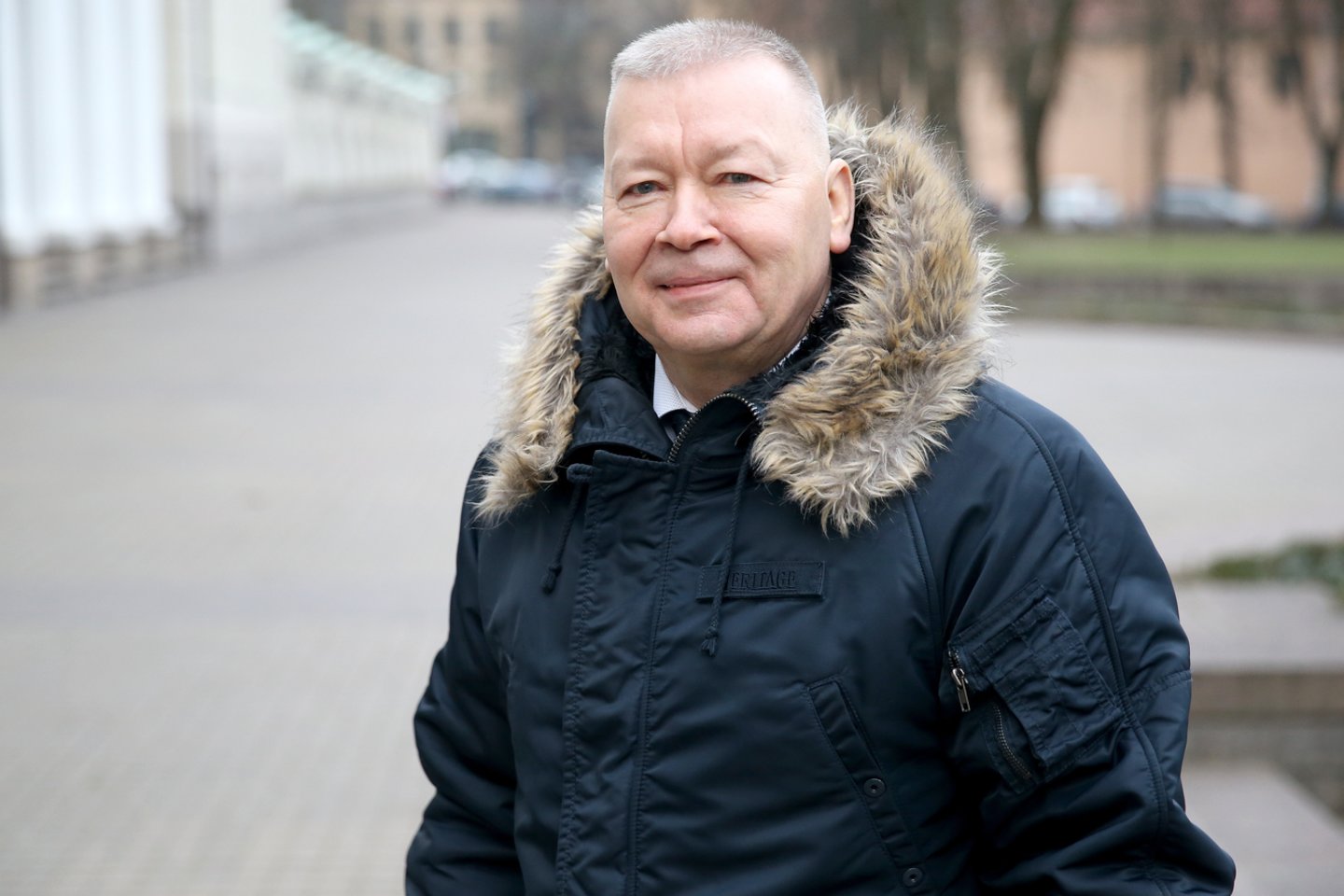 Pernai rudenį sunkų infarktą patyrusį V.Grigaravičių vėl globoja Kauno klinikų medikai.<br>R.Danisevičiaus nuotr.
