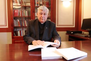 50 metų kunigystės minintis prelatas V. S. Vaičiūnas: svarbiausia išlikti sąžiningiems