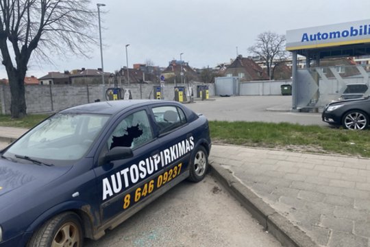 Nejudinami seni automobiliai ėmė siutinti klaipėdiečius: galiausiai mašinos rastos apdaužytos