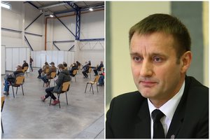 Šiaulių meras A. Visockas pratrūko pamatęs, ką žmonės daro, kad gautų skiepą: tai kelia pavojų