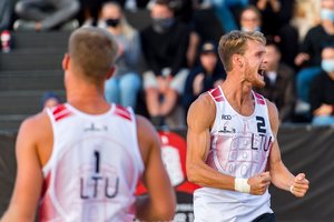 Lietuvos paplūdimio tinklininkai tęs olimpinių kelialapių medžioklę