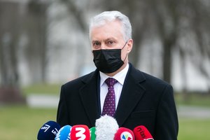 G. Nausėda susitiko su naujuoju Lietuvos gyventojų genocido ir rezistencijos tyrimo centro vadovu A. Bubniu