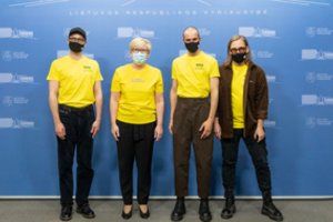 Prieš išvykstant į „Euroviziją“ – „The Roop“ apsilankymas Vyriausybėje