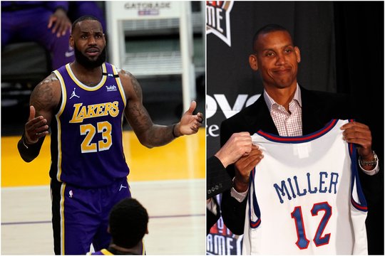 Veidmainyste apkaltintas L. Jamesas sulaukė NBA legendos kirčio