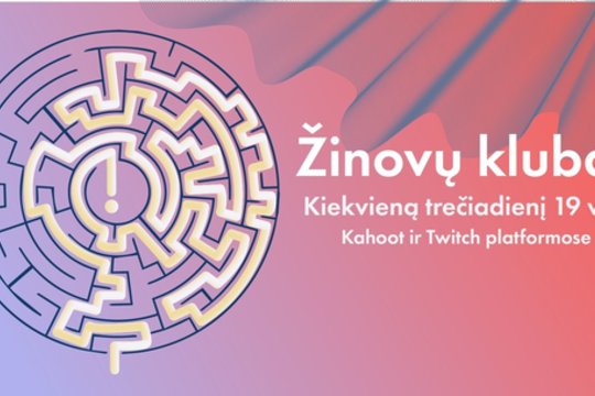 Intelektinis žaidimas „Žinovų klubas“ 2021-05-05