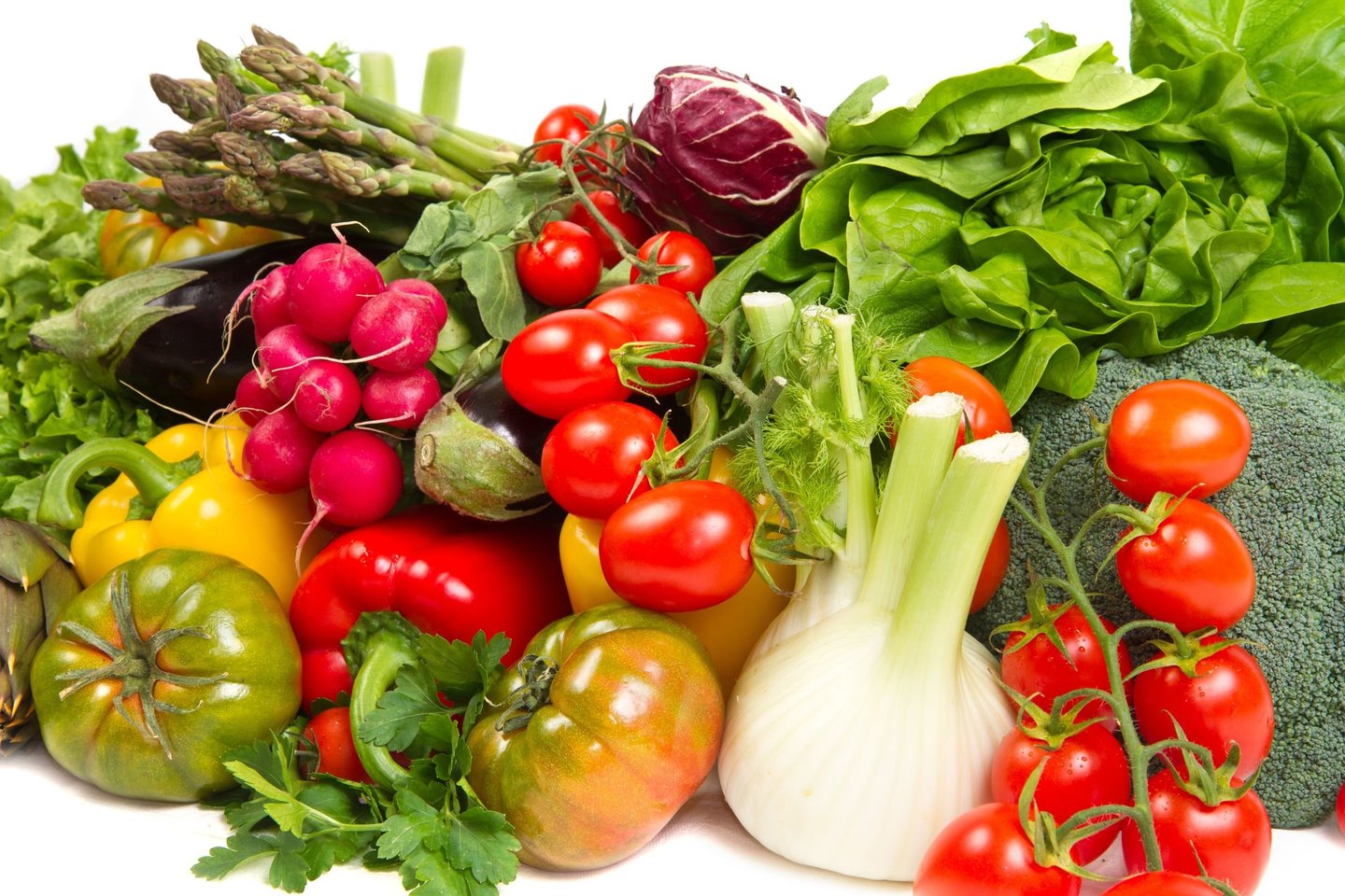 Planuojant valgiaraštį svarbu atkreipti dėmesį ir į daržovių spalvą.<br> 123rf nuotr.
