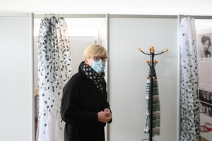 Klaipėdoje I. Šimonytė kreipėsi į rusakalbius gyventojus dėl skiepų ir kirto savivaliaujančioms savivaldybėms