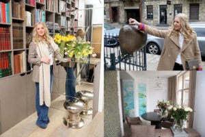 Biomedicinos mokslų daktarė Daiva Janulaitytė-Günther atvėrė savo naujų namų duris Užupyje 