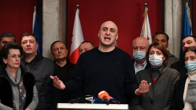  Sakartvelo opozicijos lyderis bus paleistas: Briuselis sumokėjo užstatą