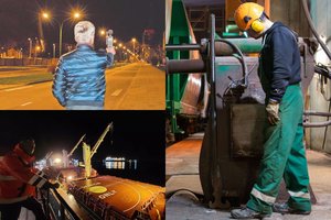 Uostas naktį: kiek toli sklinda trąšų krovos triukšmas, kuriuo skundžiasi klaipėdiečiai