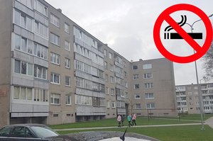 Draudimas rūkyti balkone: kaip tai realiai veikia ir ar dūmų kamuoliai rečiau virsta iš daugiabučių 