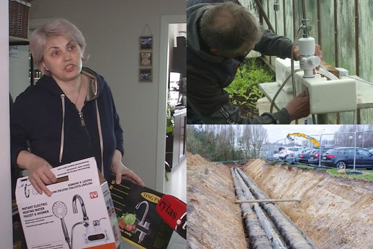Karštą vandenį teks pamiršti 3 mėnesiams: elektrėniškiams net per karantiną siūlo maudytis bendruose dušuose