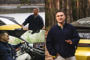 V. Baumila išbandė naują automobilį: ypač nustebino vienas dalykas