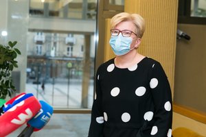 Apklausos rodo, kad sumažėjo I. Šimonytės ir Vyriausybės populiarumas