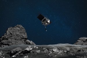 NASA kosminis zondas „Osiris-Rex“ su asteroido uolienų mėginiu grįžta į Žemę