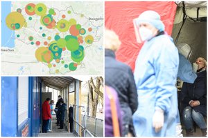 Apžvelgė COVID-19 protrūkių žemėlapį: epidemiologams nerimą kelią 3 tipų įmonės