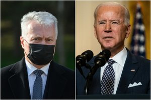 G. Nausėda – apie Rusijos veiksmus, J. Bideno atvykimą į Lietuvą ir kovą su konservatoriais