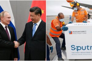 Vakcinų trūkumas dar labiau suartino Kiniją ir Rusiją: besivystančioms šalims ištiesta pagalbos ranka siekiama sustiprinti savo įtaką