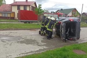 Girtas vairuotojas sukėlė avariją Alytuje: sužalota 7-metė mergaitė