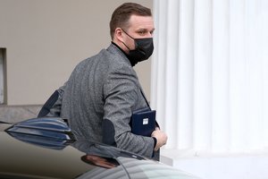 G. Landsbergis su Armėnijos parlamento vadovu aptarė šios šalies reformas ir saugumo padėtį regione