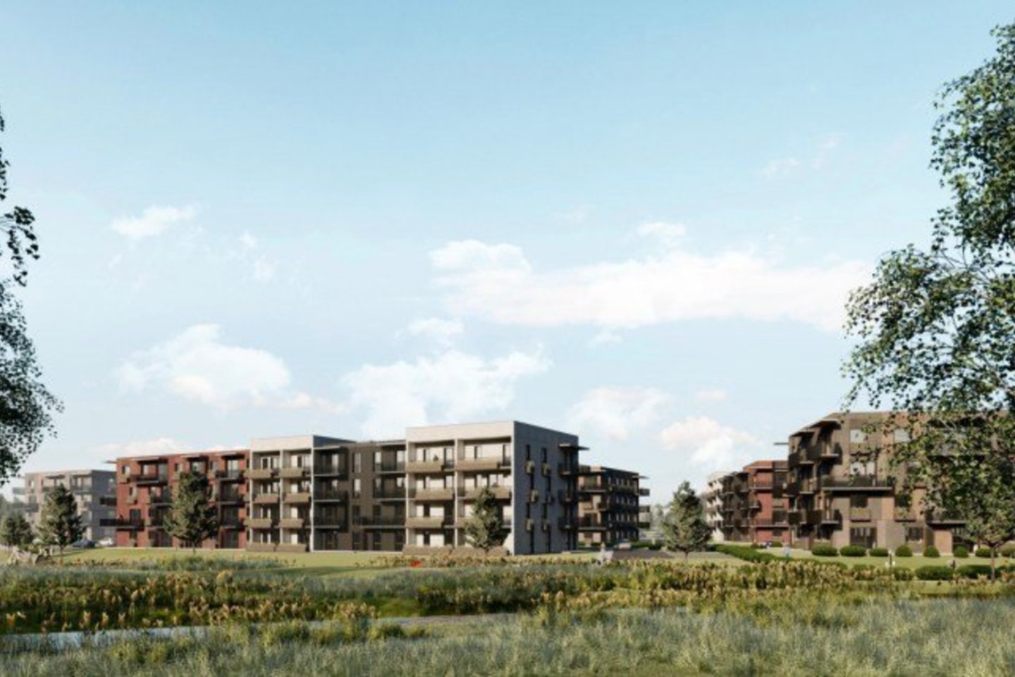 Vilniaus miesto savivaldybei pateikti projektiniai siūlymai, kuriuos ruošė UAB „Eventus Pro“. Projektiniuose pasiūlymuose nurodoma, jog netoli Molėtų plento, Mažuosiuose Gulbinuose, planuojama statyti naują daugiabučių namų kvartalą.<br>Vizual.