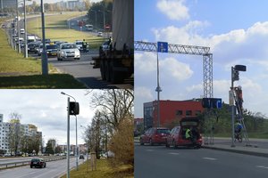 Sostinės vairuotojai supanikavo dėl greičio matuoklio – baigėsi įrangos testavimas ir pradės bausti?