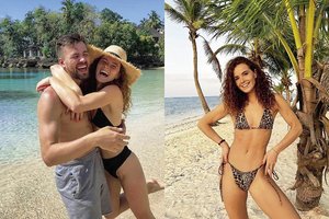 Dalia Belickaitė su sužadėtiniu patraukė į Karibus: rodė pavydėtiną figūrą