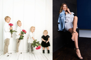 Įspūdingos išvaizdos keturių vaikų mama Rasa atskleidė, kas kainuoja daugiausiai lavinant atžalas