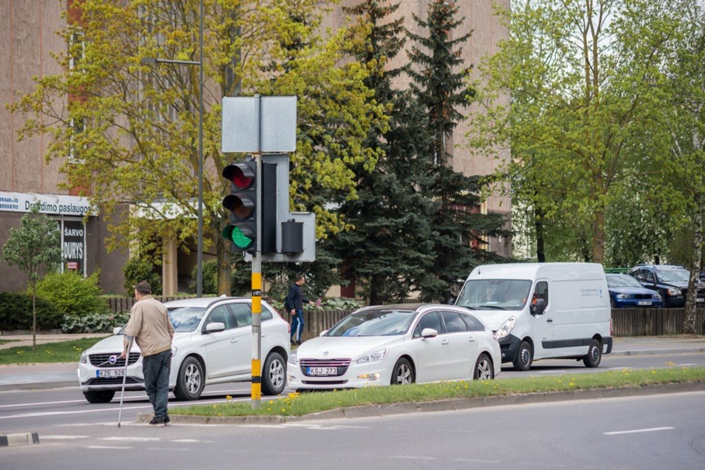 Netrukus Panevėžio mieste bus modernizuojami net šeši nauji šviesoforo postai.<br>R.Ančerevičiaus nuotr.