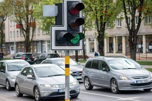 Panevėžyje šviesoforai bus kitokie – stebės vairuotojus