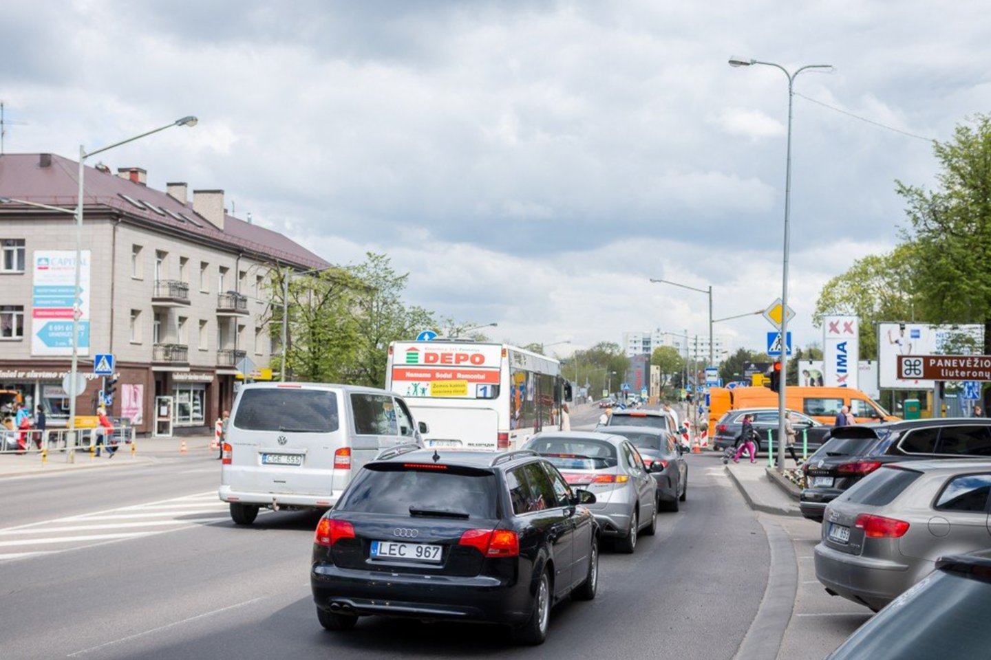 Netrukus Panevėžio mieste bus modernizuojami net šeši nauji šviesoforo postai.<br>R.Ančerevičiaus nuotr.